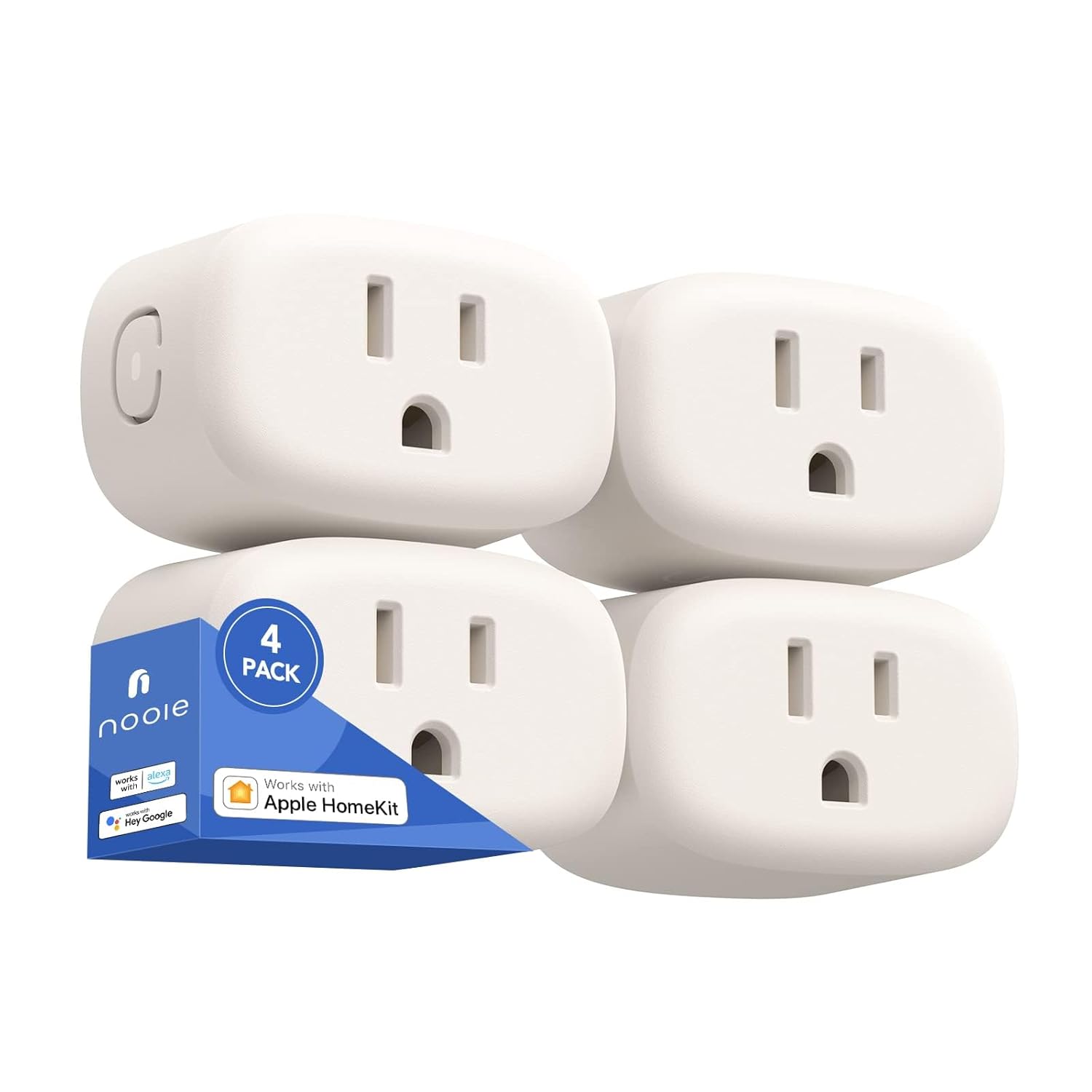 NSP01Pro WiFi Smart Plug for Smart Home Works with Alexa & Apple HomeKit